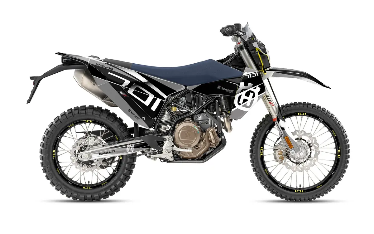 Husqvarna 701 Enduro 2026 Graphics - "Markseven" (Grey) 1