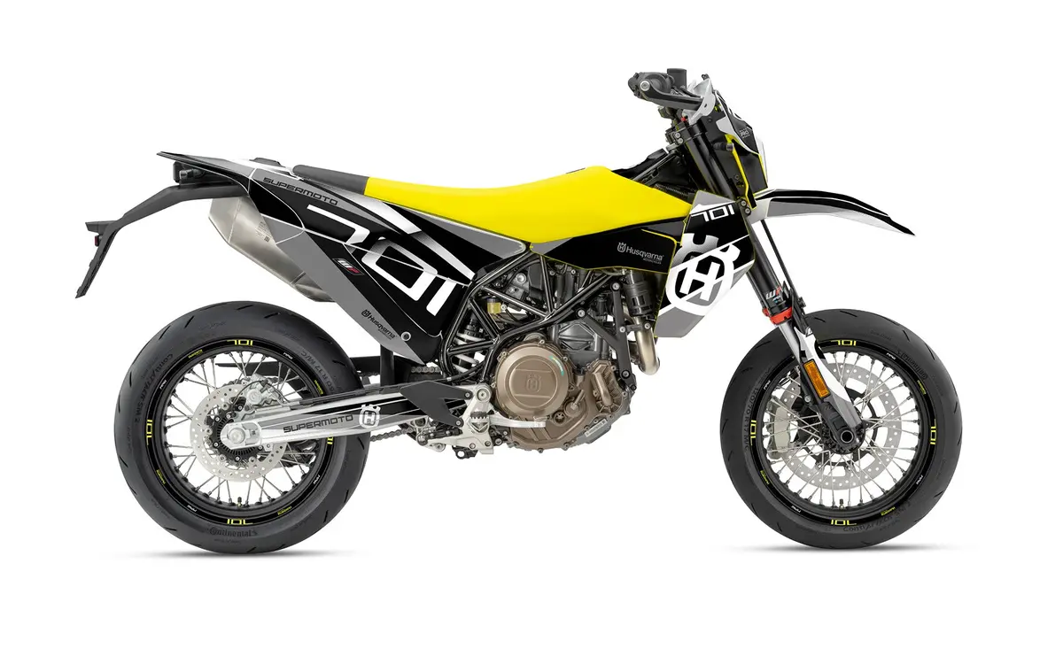 Husqvarna 701 2026 Graphics - "Markseven" (Grey) 1