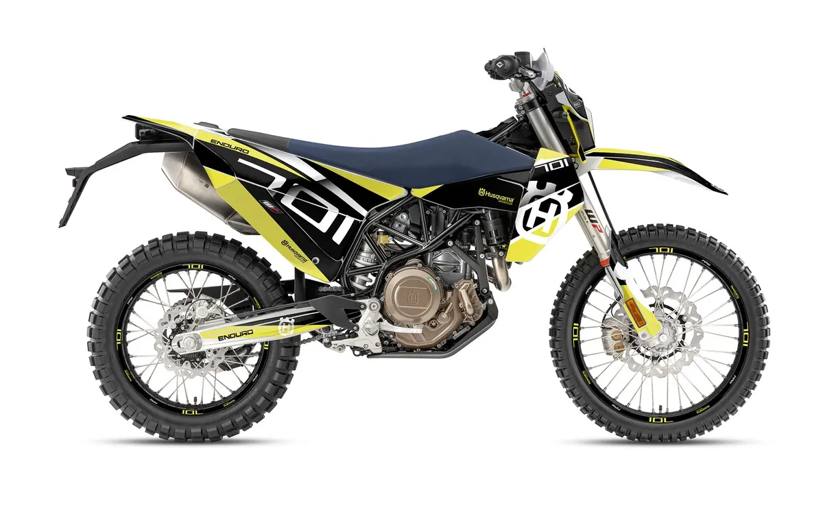 Husqvarna 701 Enduro 2026 Graphics - "Markseven" (Yellow) 1