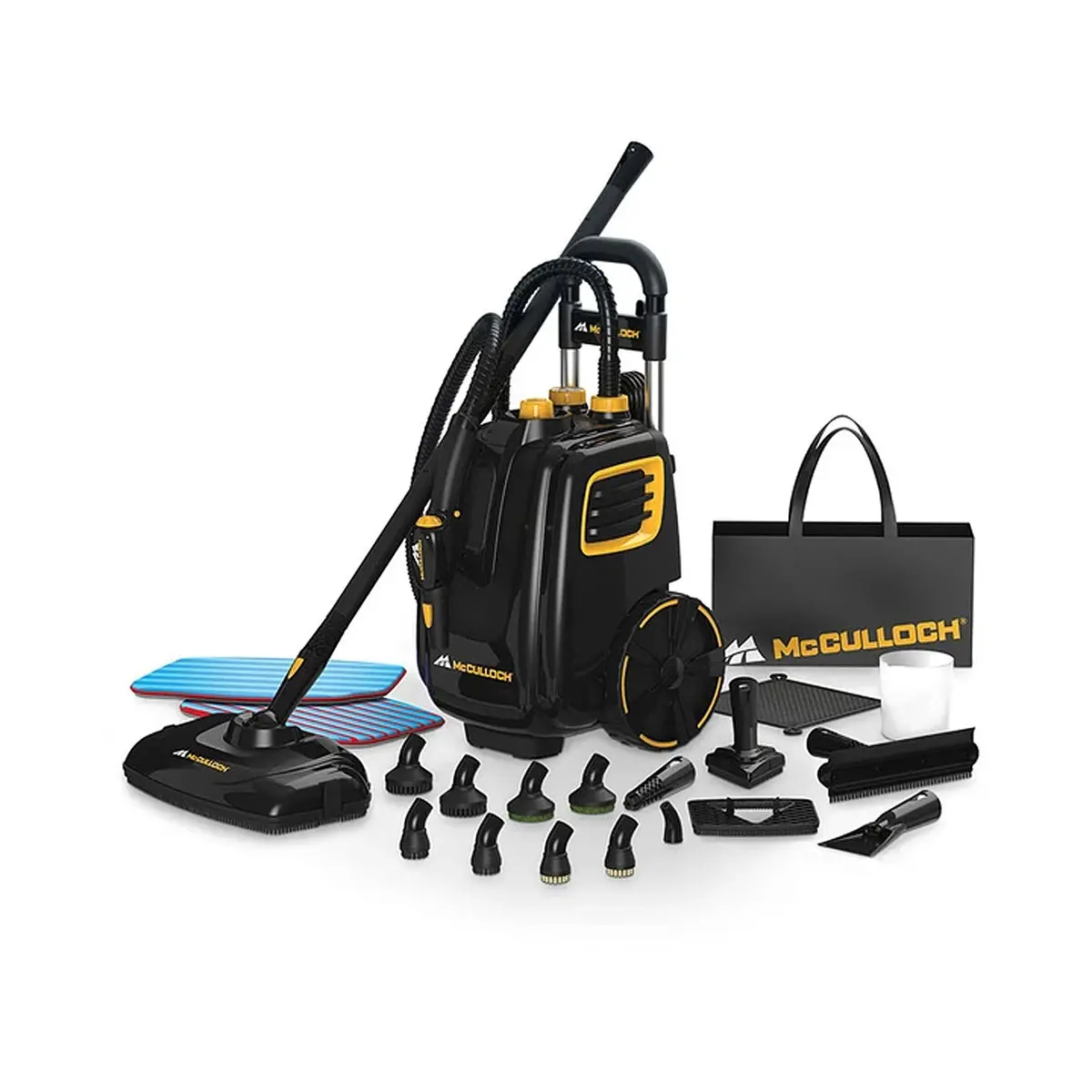 Mcculloch Mc1385 Deluxe Canister Steam Cleaner System (*) 1