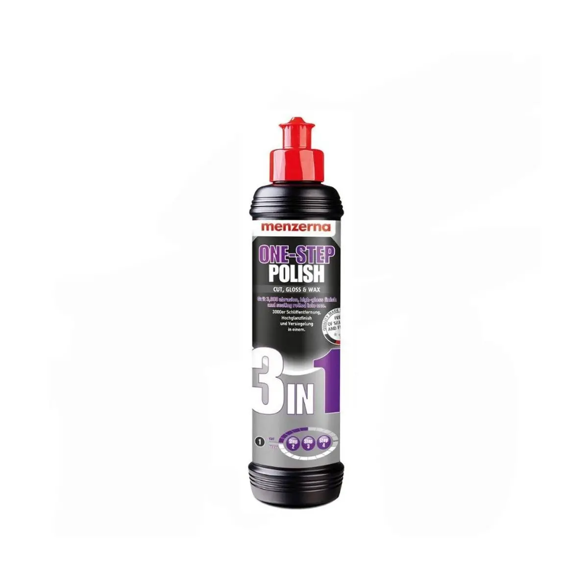 Menzerna 3 In 1 Cut, Gloss & Wax - 250Ml/1L 1