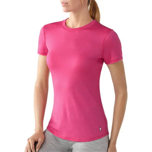 Smartwool Microweight Tee Pink 1
