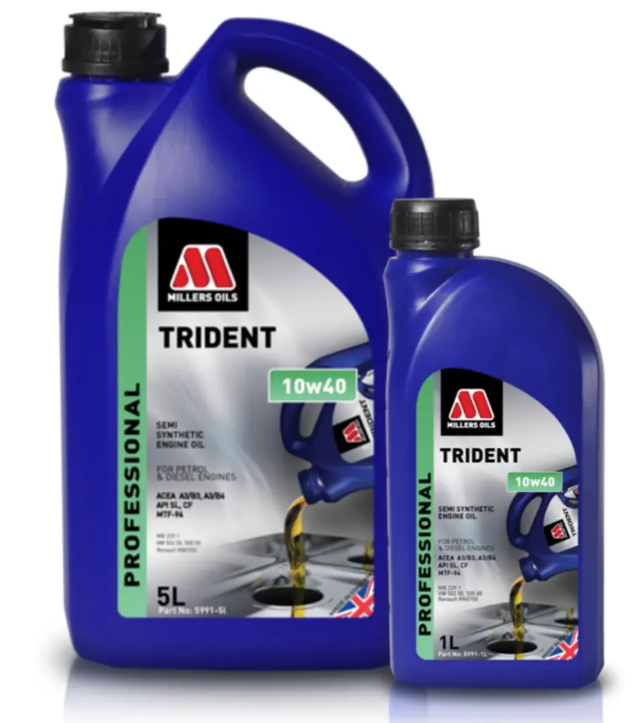 Millers Trident 10W40 Engine Oil 3