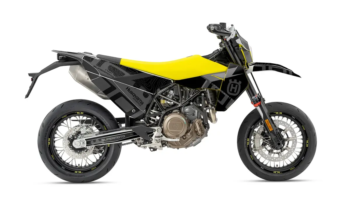 Husqvarna 701 2026 Graphics - "Monarch" (Black/Pattern) 1