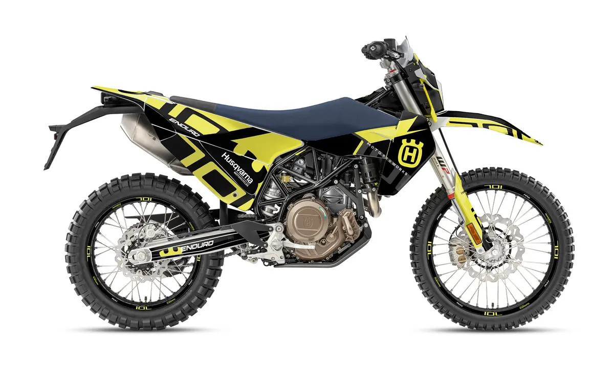 Husqvarna 701 Enduro 2026 Graphics - "Monarch" (Yellow) 1