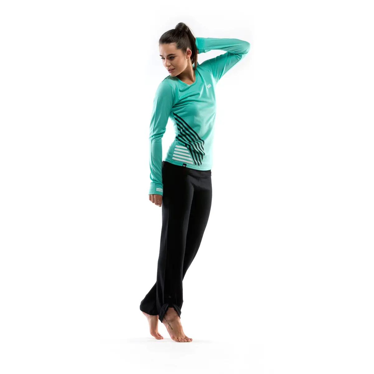 Mons Royale Original Long Sleeve – Women's - Mint 1