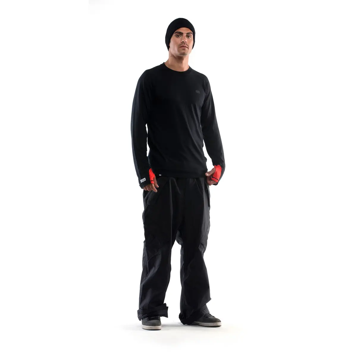 Mons Royale Supa Tech Long Sleeve - Black 1