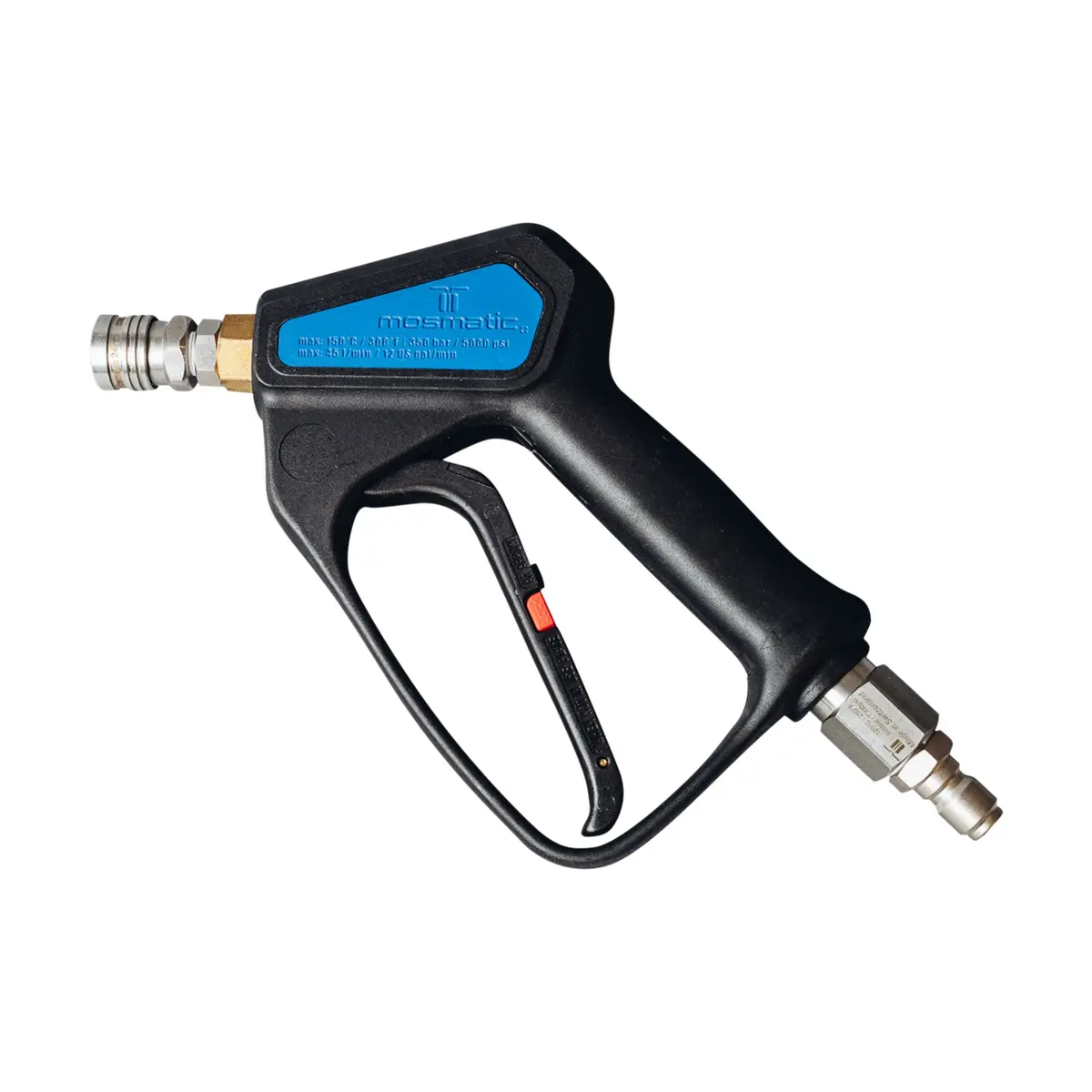 Mosmatic Short Trigger Gun (W. 360° Stainless Live Swivel) 1