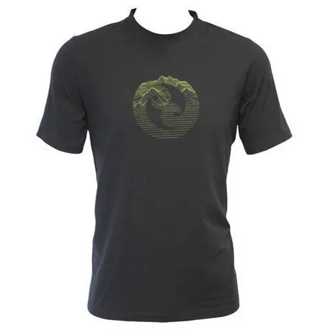 Chalky Digits Mt Koru Tee - Charcoal 1