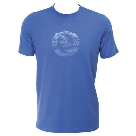 Chalky Digits Mt Koru Tee - Blue 1