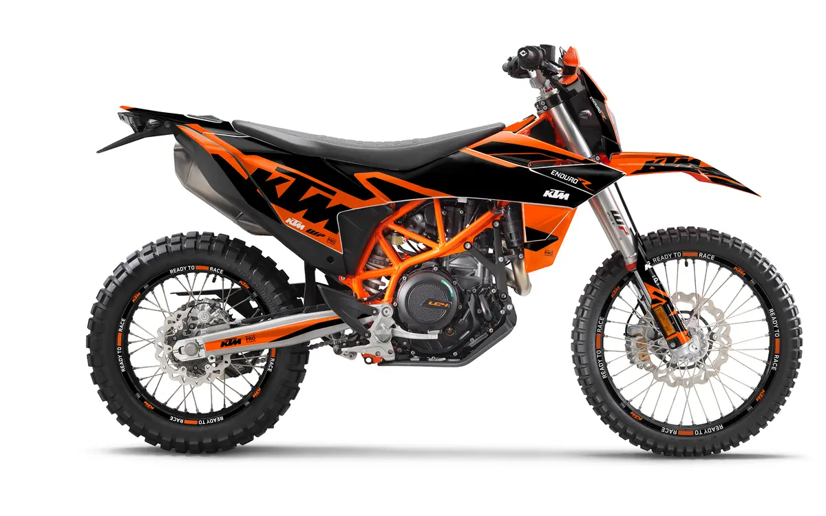 Ktm 690 Enduro R 2026 Graphics - "Mounty" (Black/Orange) 1