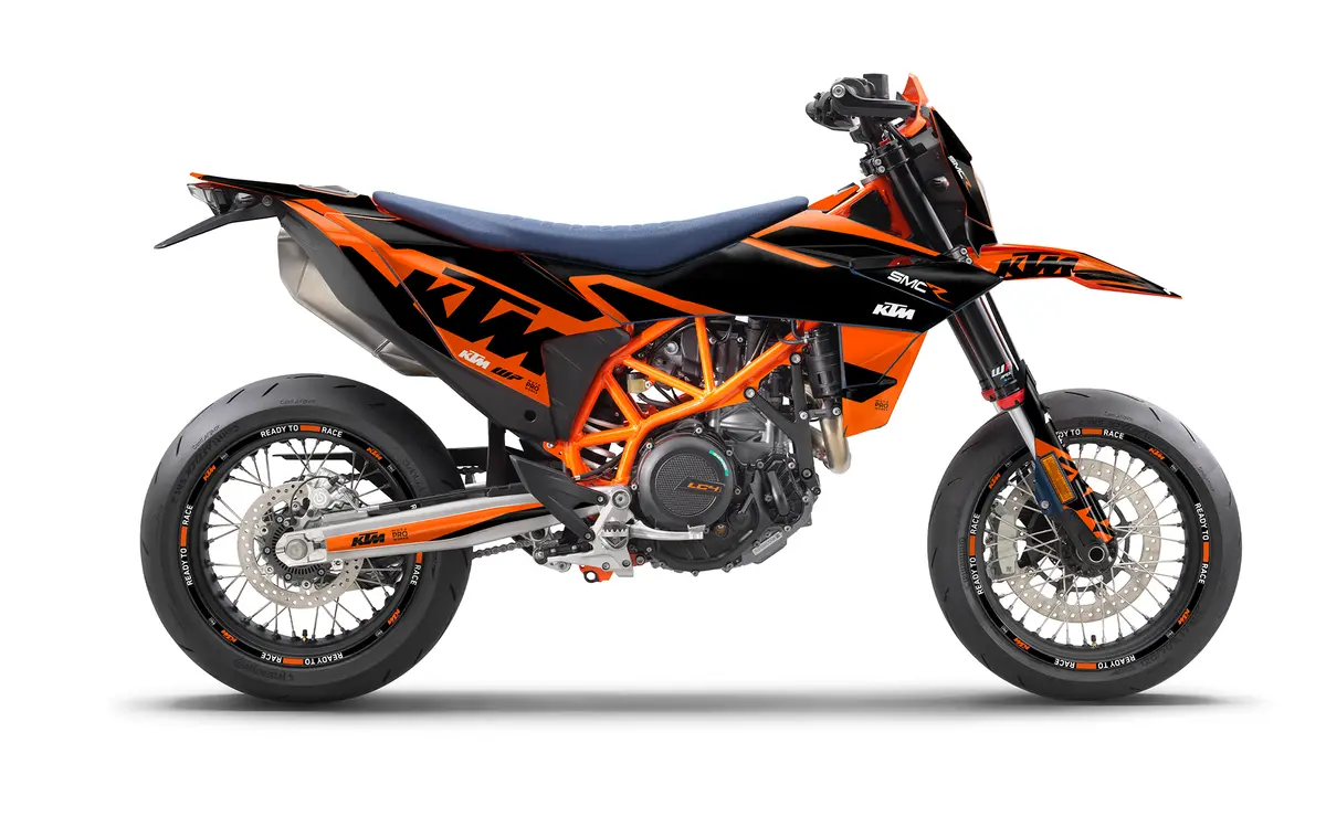Ktm 690 Smc-R 2026 Graphics - "Mounty" (Black/Orange) 1