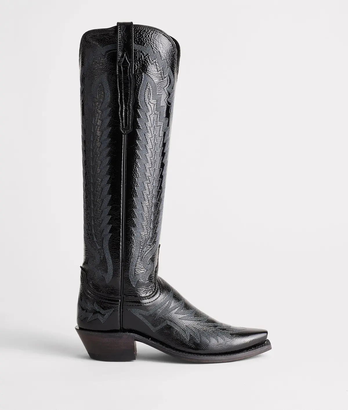 Priscilla :: Crinkle Patent Black 1