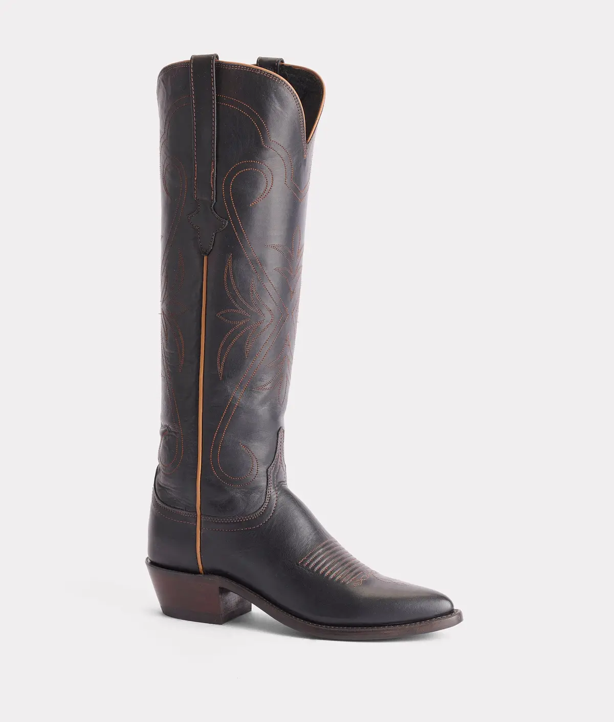 Saltillo Tall :: Black + Cognac 3