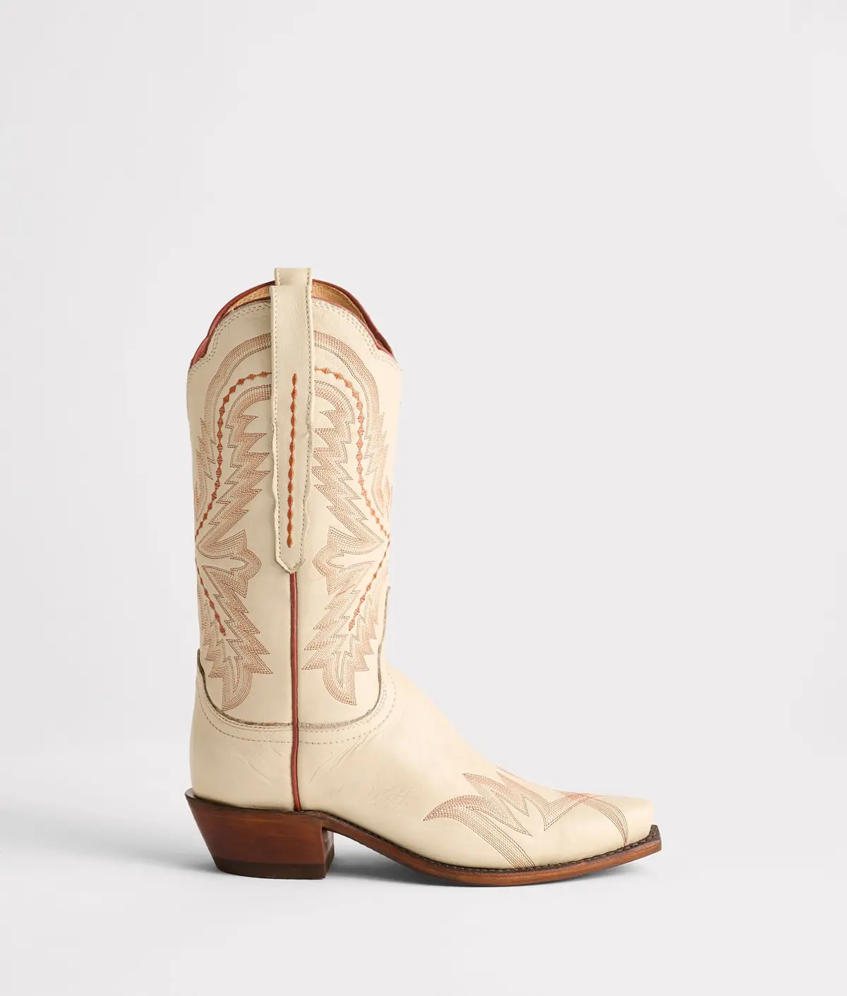 Tilly :: Glitz Cream W/ Burnt Orange Stitching 1