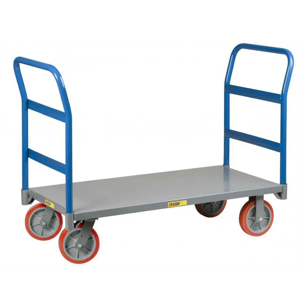 Double Handle Platform Truck (Polyurethane Wheels) 1