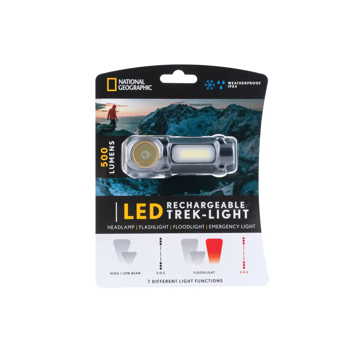 National Geographic Led Headlight Rechargeable 1
