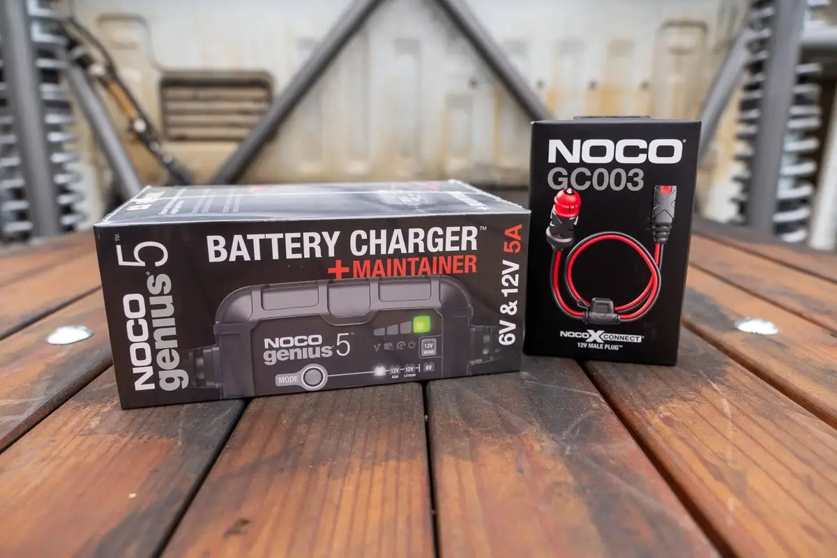 Noco Genius5 With Gc003 Adapter 1