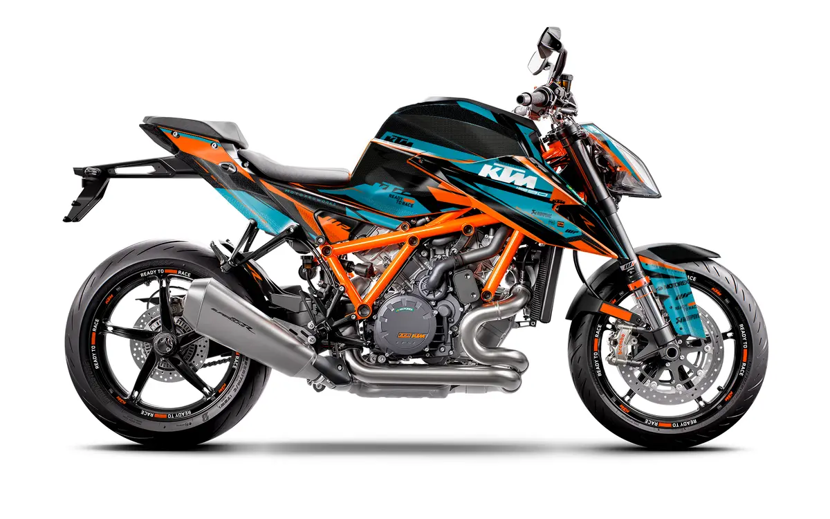 Ktm 1290 Super Duke R Graphics - "Nebula" (Blue) 1