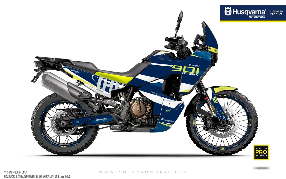 Husqvarna Norden 901 Graphics - "Nineohone" (Blue) 1