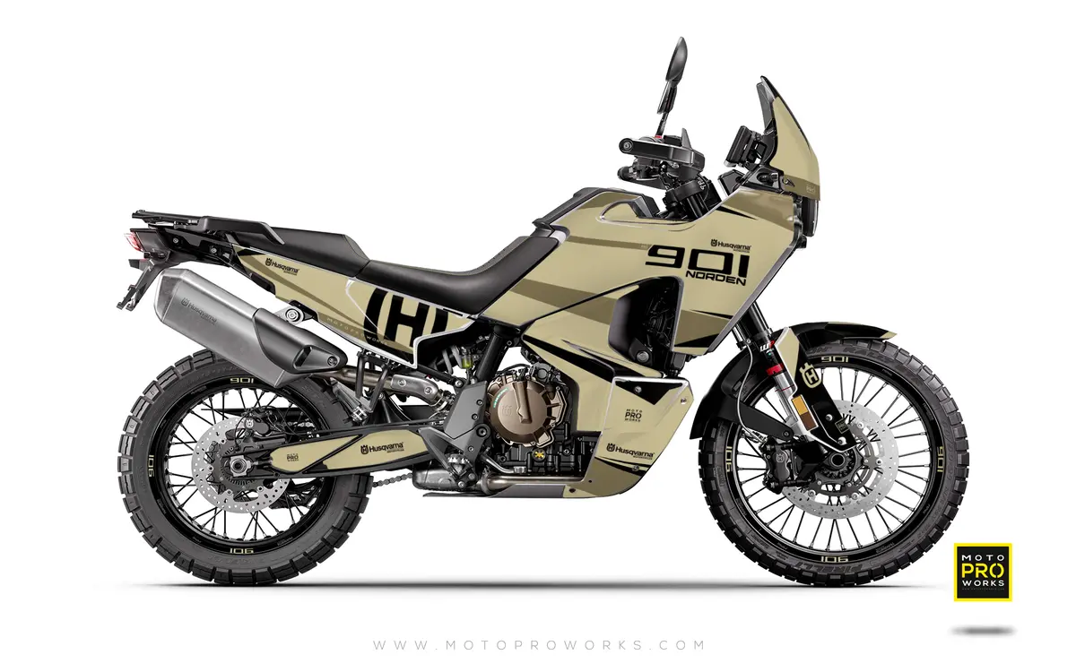Husqvarna Norden 901 Graphics - "Nineohone" (Sand) 1