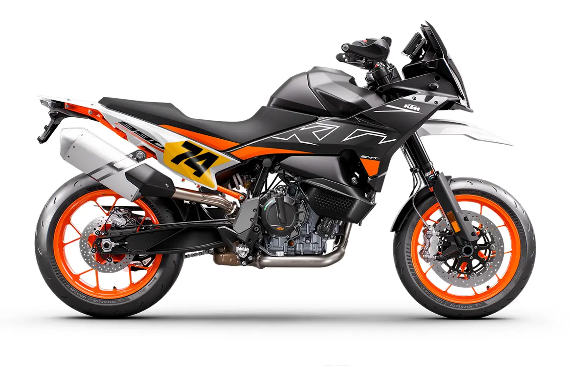Number Plate Decal Set - Ktm 890 Smt 1