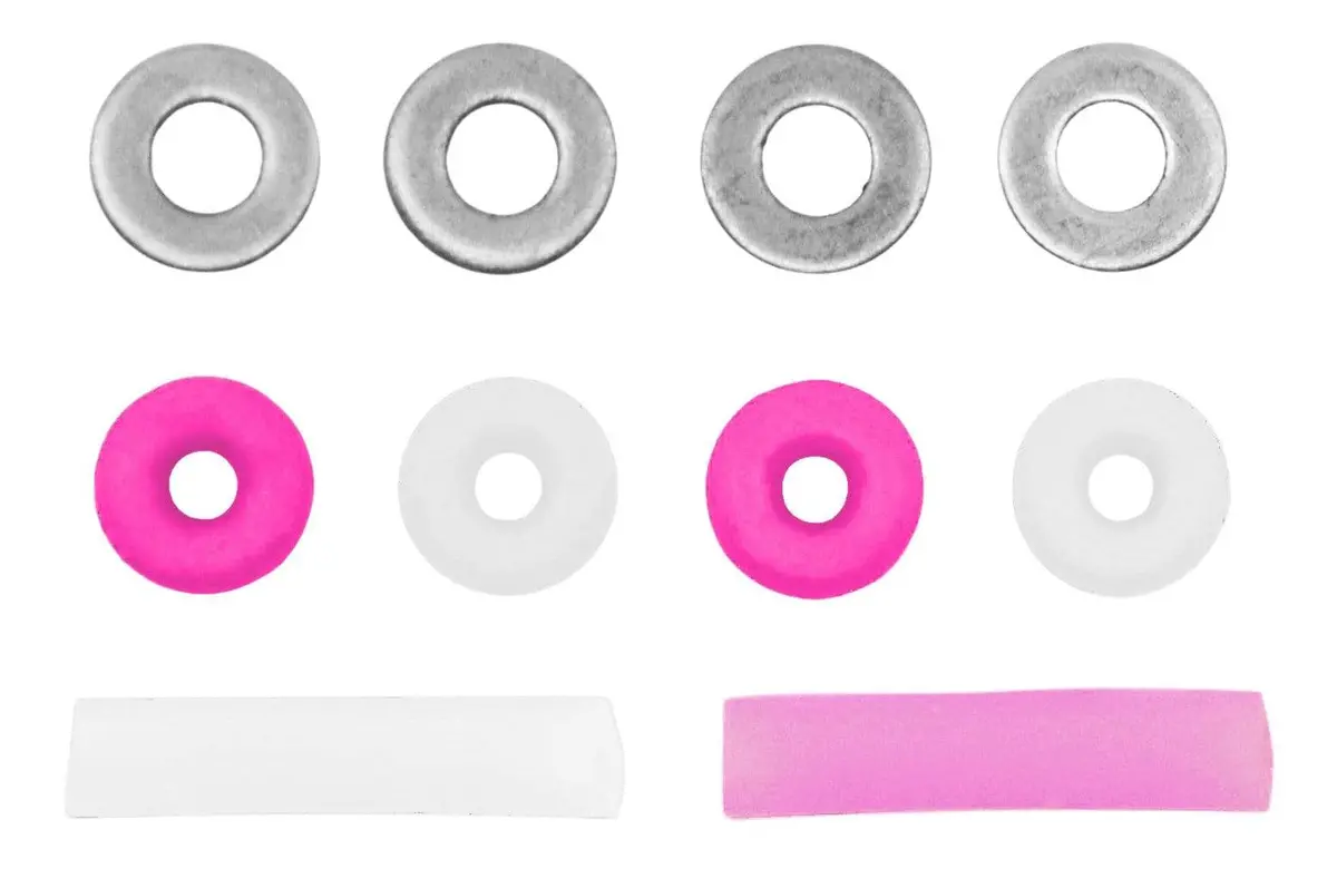 Teak Tuning O-Ring Kit - Pink/White 1