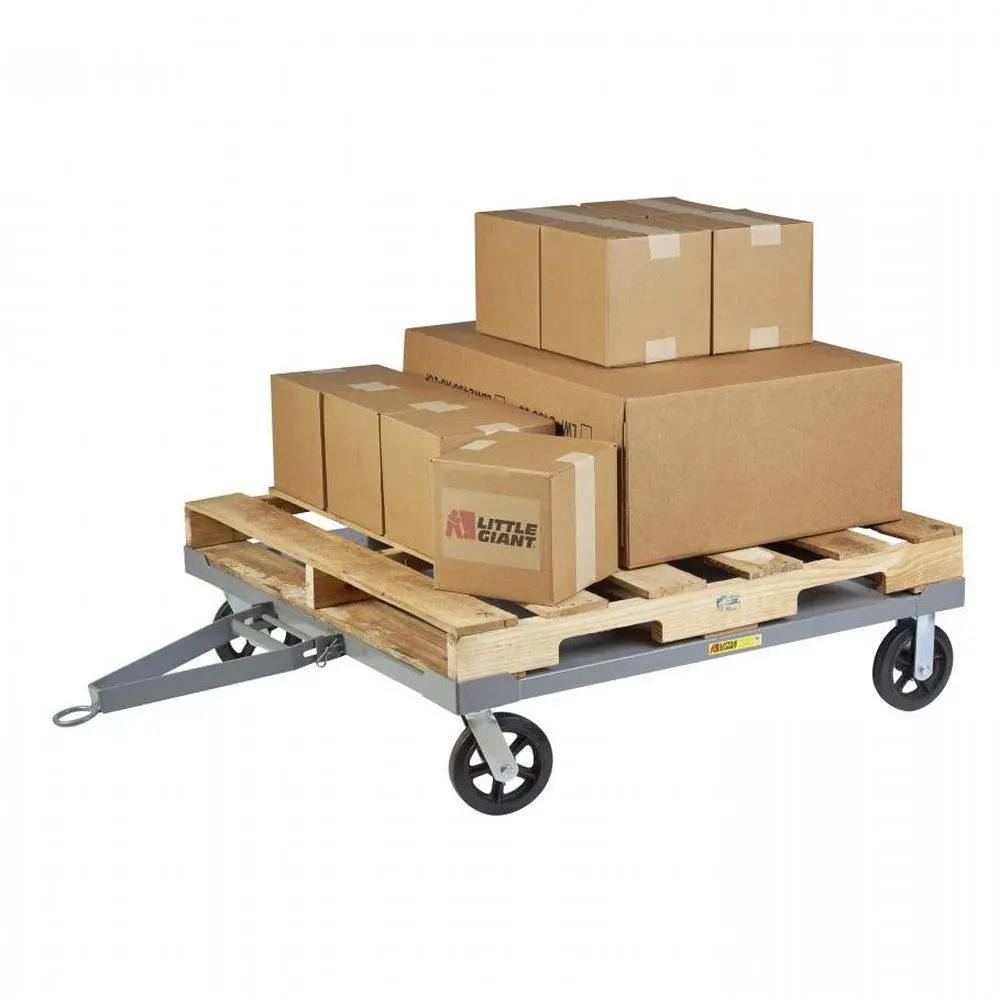 Towable Solid Deck Pallet Dolly 1