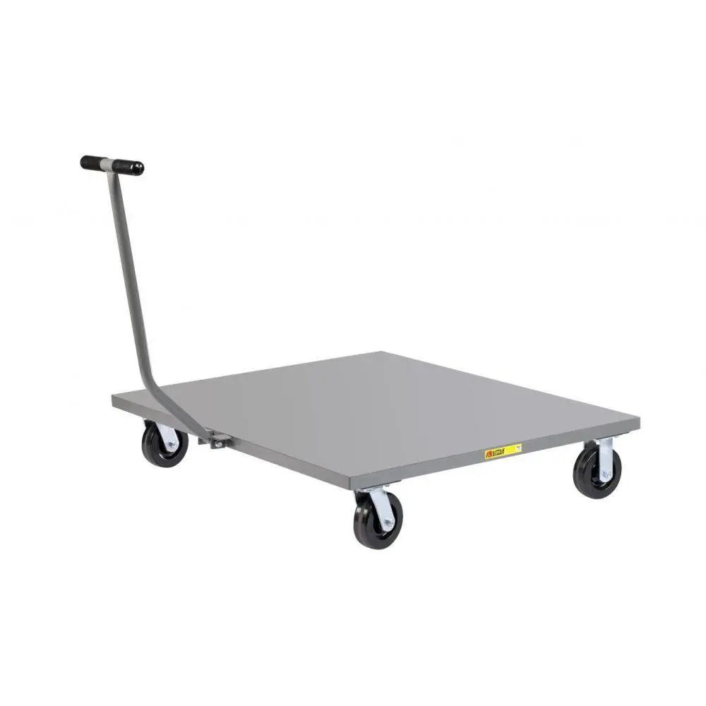 Solid Deck Pallet Dolly W/ T-Handle 1