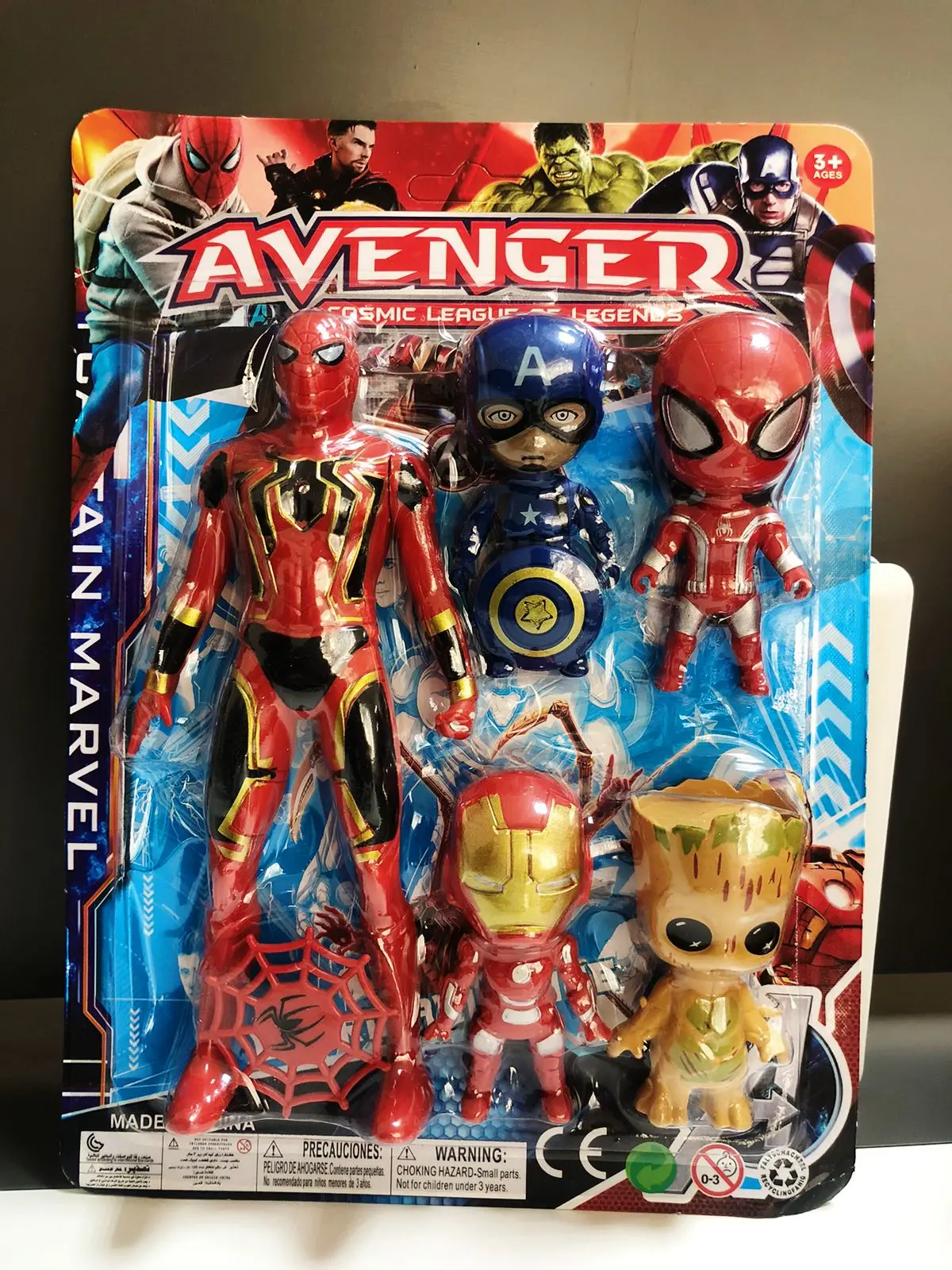 Figura Marvel Avengers Conjunto - Novo 1
