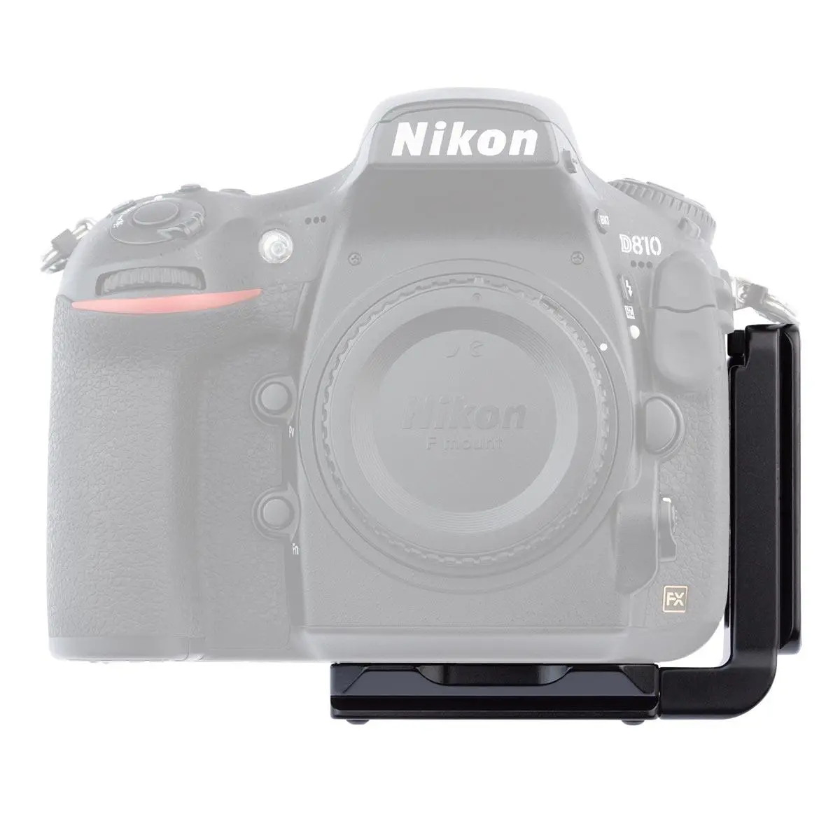 Plnd800x L-Bracket, Nikon D800, D810, Arca-Swiss Type (L-Plate) 1