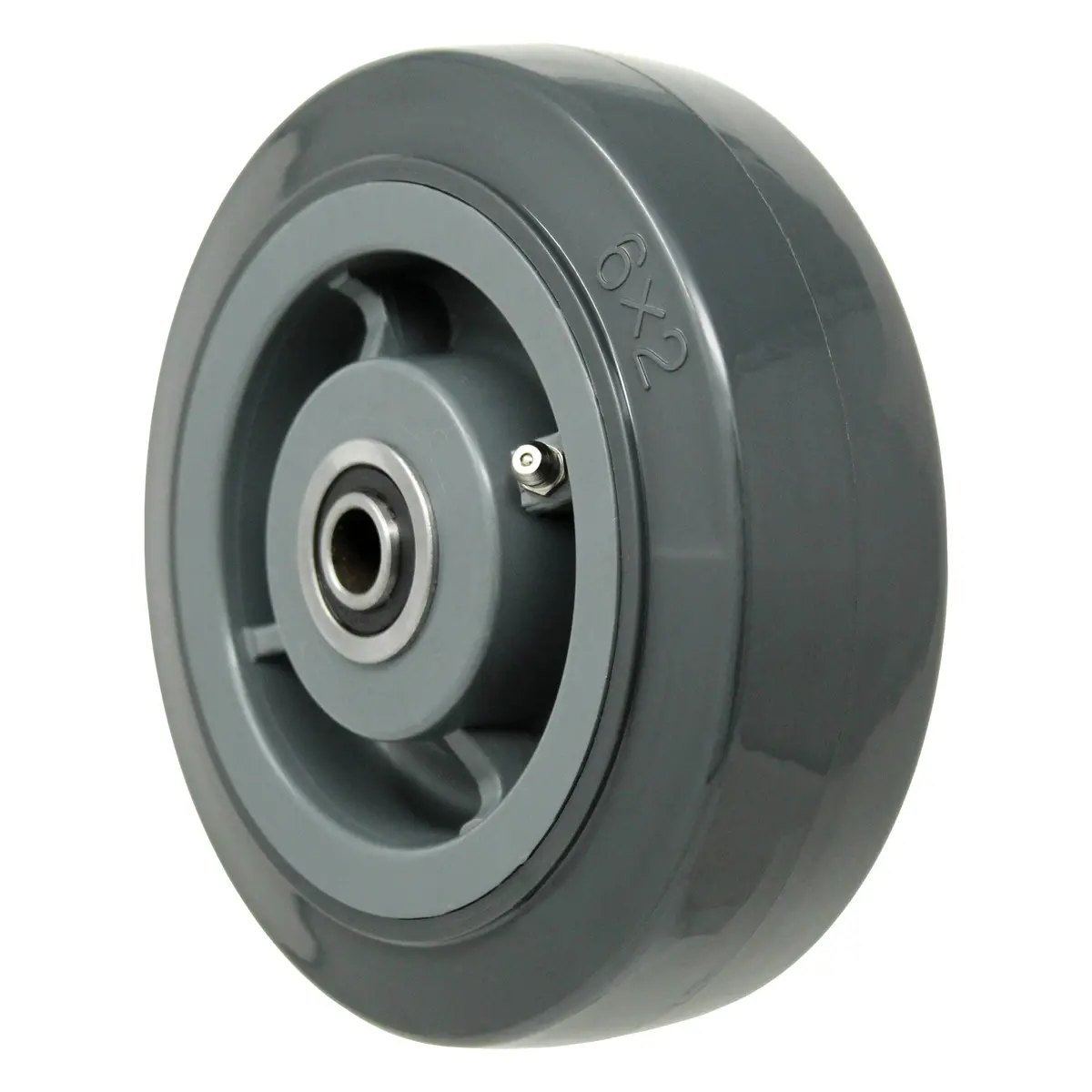 6" X 2" Polymadic Wheel - 900 Lbs. Capacity 2