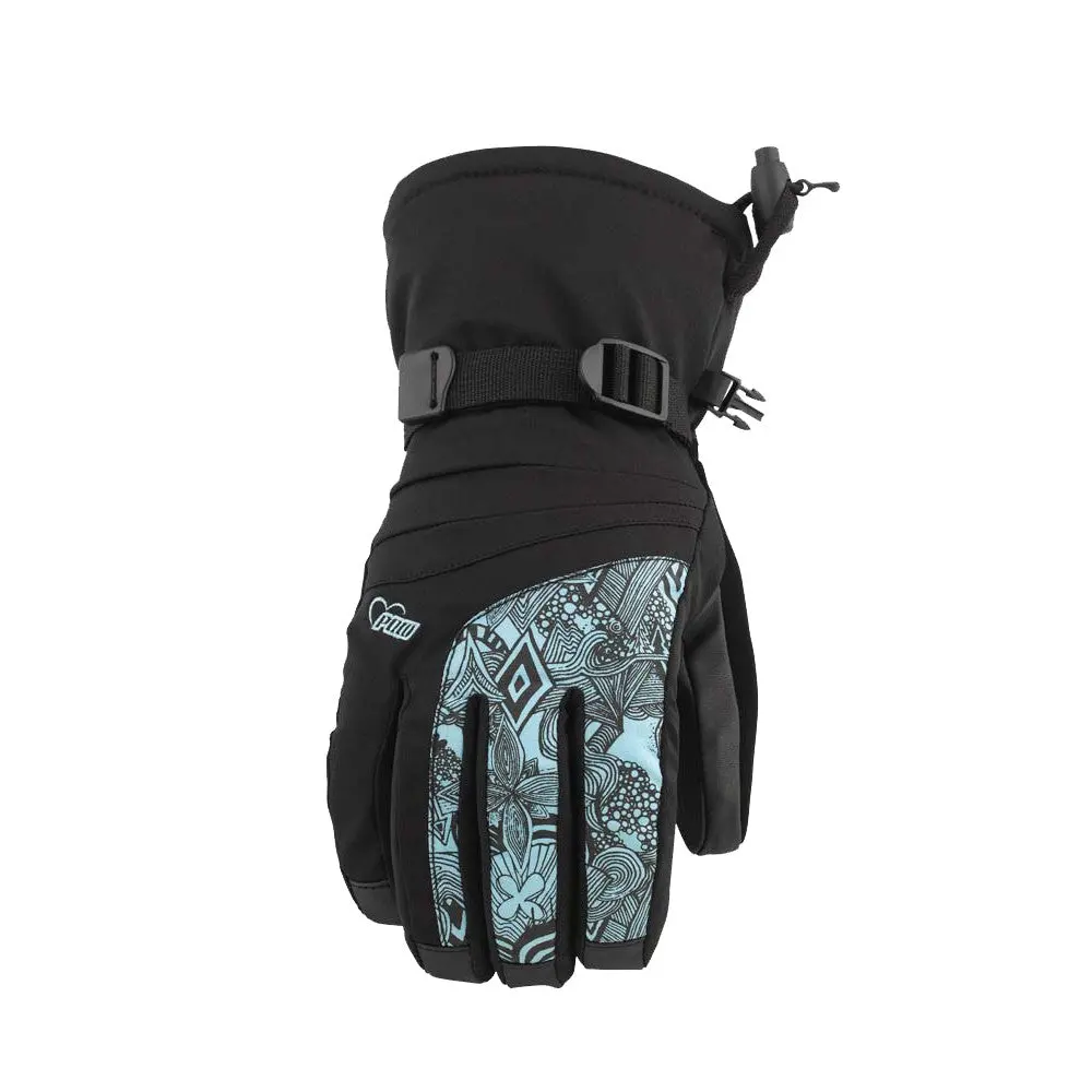 Pow Falcon Glove – Women's - Blue 1