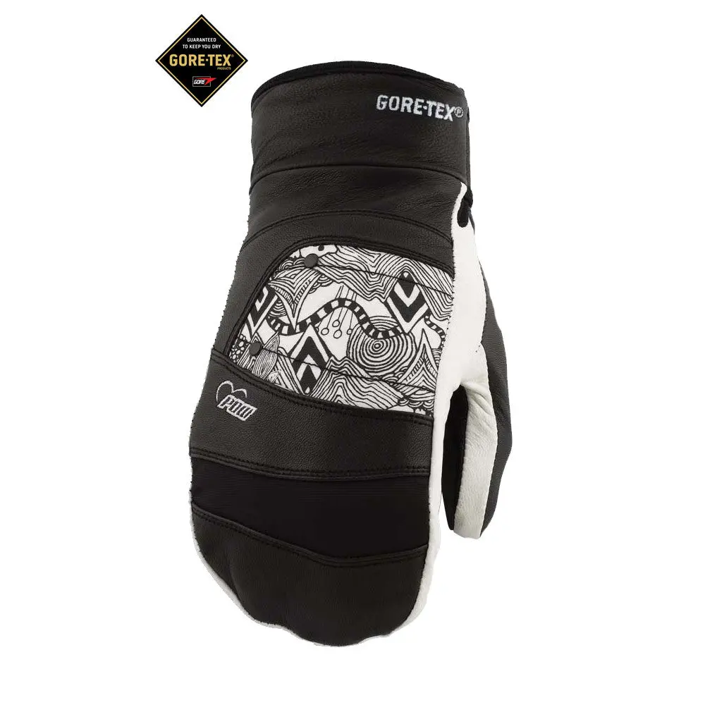 Pow Feva Gtx Mitten – Women's - Black 1
