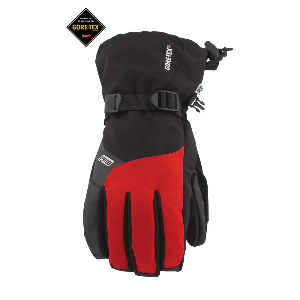 Pow Warner Gtx Glove - Red 1