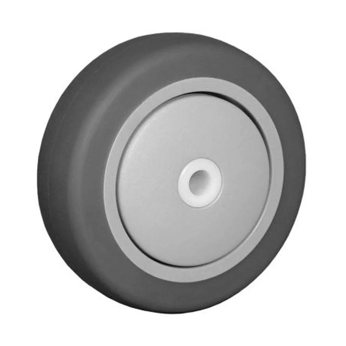 4" X 1-1/4" Poly-Pro Wheel Gray/Gray - 350 Lbs. Capacity 1