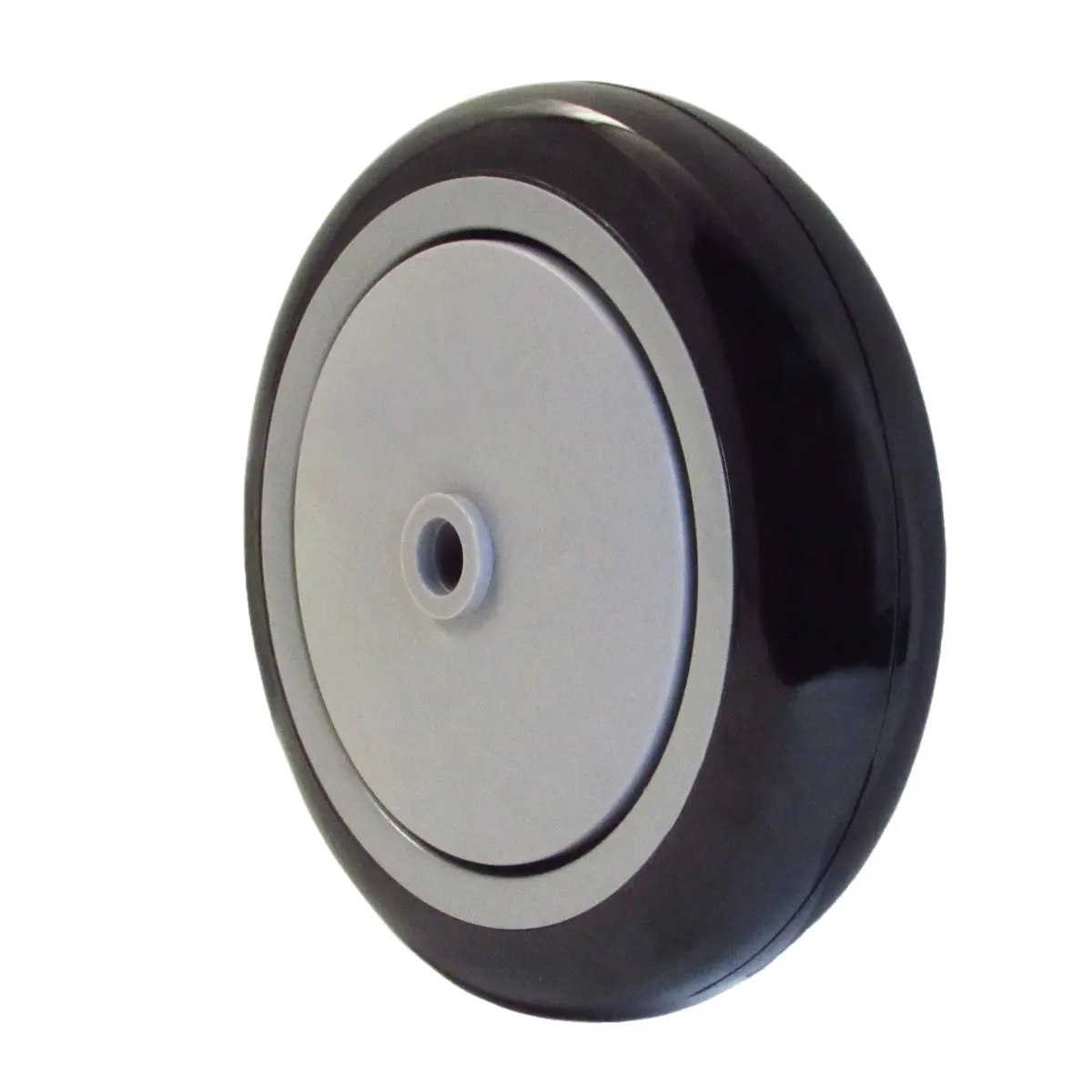 5" X 1-1/4" Poly-Pro Wheel Black/Gray - 350 Lbs. Capacity 1