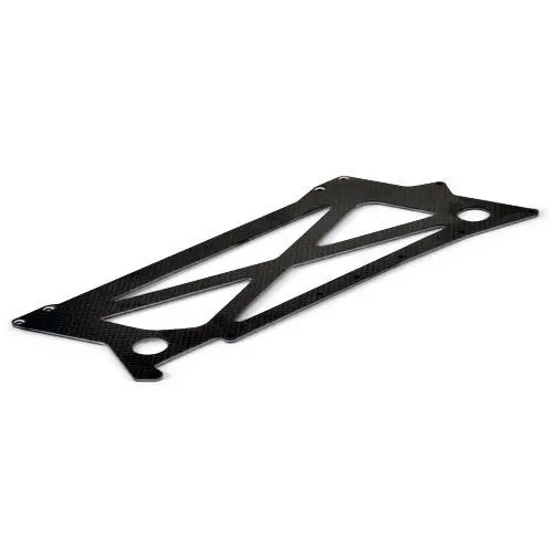 Thunder Tiger Rc Helicopter Raptor E700 Parts Lower Carbon Frame L Pv1695 1