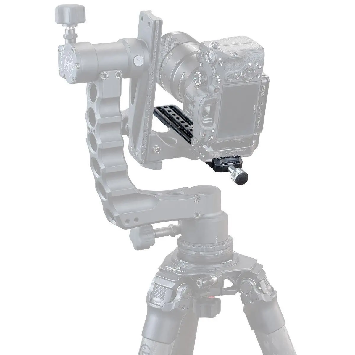 Pxc2 8 Inch Arca-Swiss Type Nodal Rail With Integrated Clamp 1