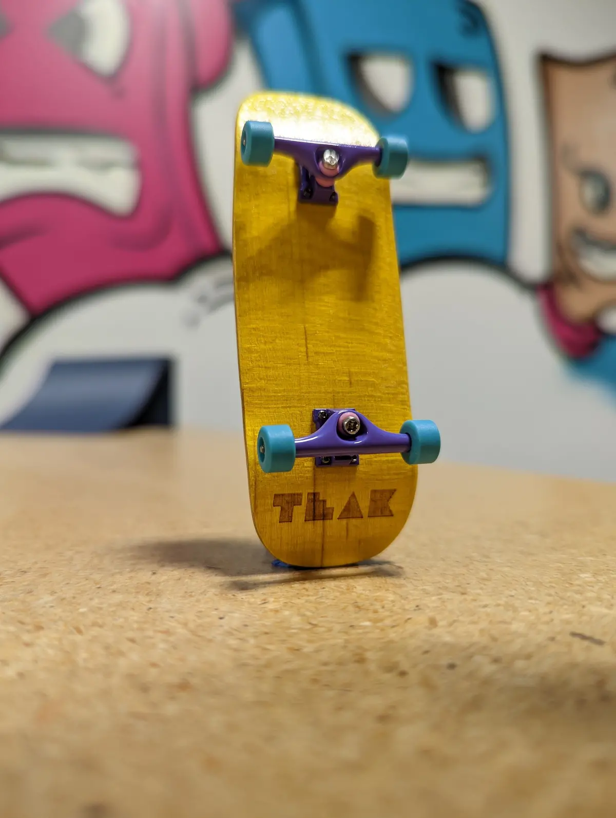 33.5Mm Boxy Deck Complete + Apex Wheels + Prodigy Swerve Trucks - "Yak Attack" 1