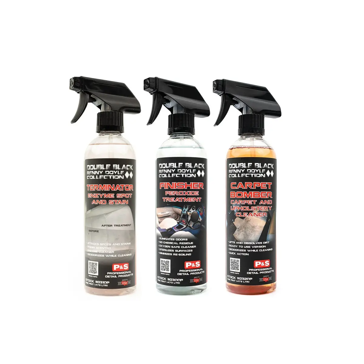 P&S Carpet Decontamination Kit (Step 1/2/3) (*) 1