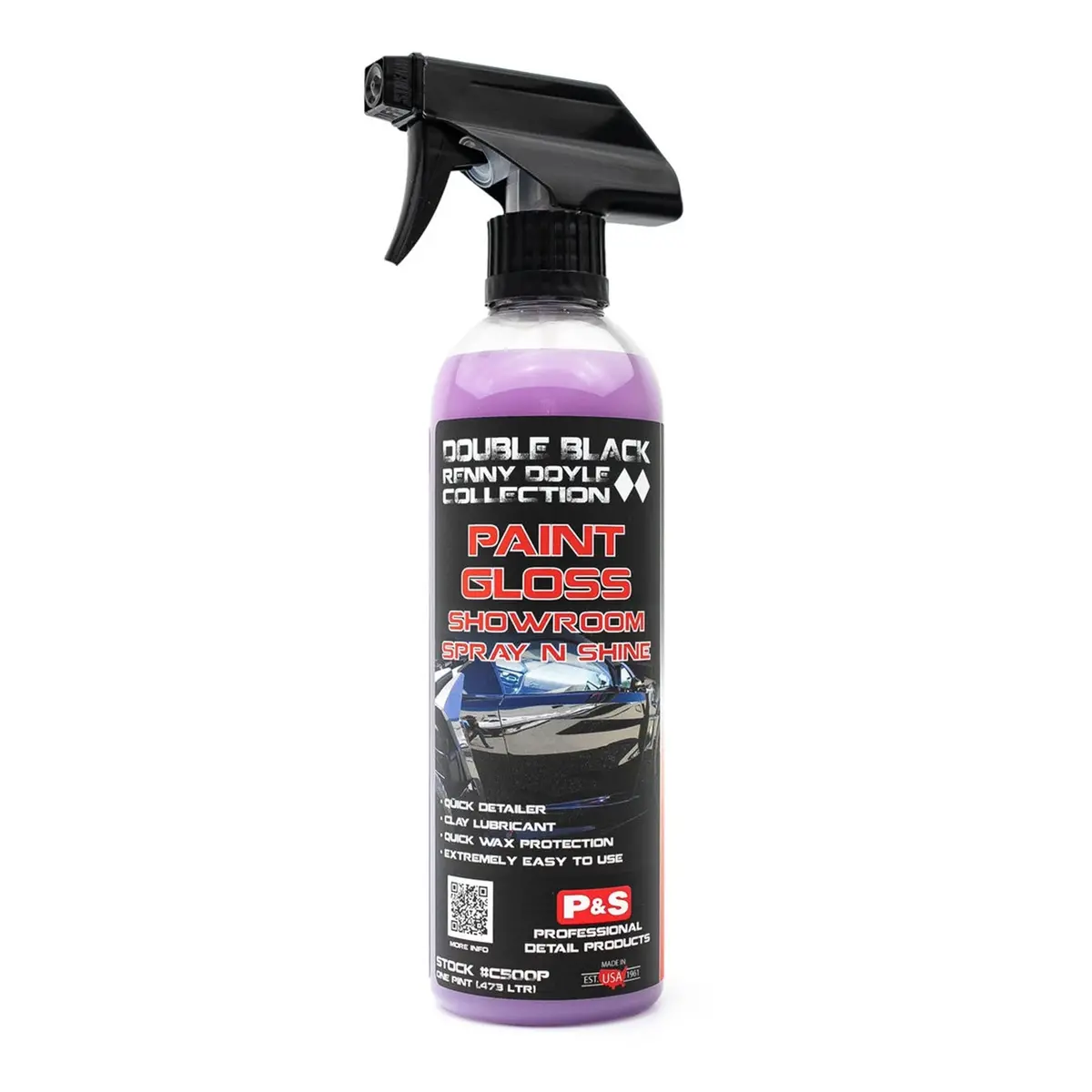 P&S Paint Gloss Showroom Spray & Shine Clay Lube 1