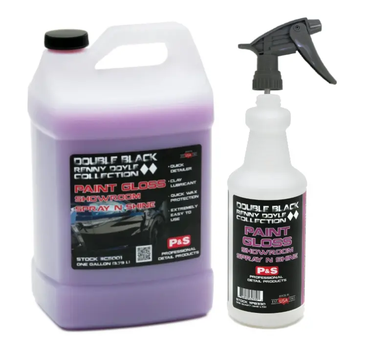 P&S Paint Gloss Showroom Spray & Shine Clay Lube 3