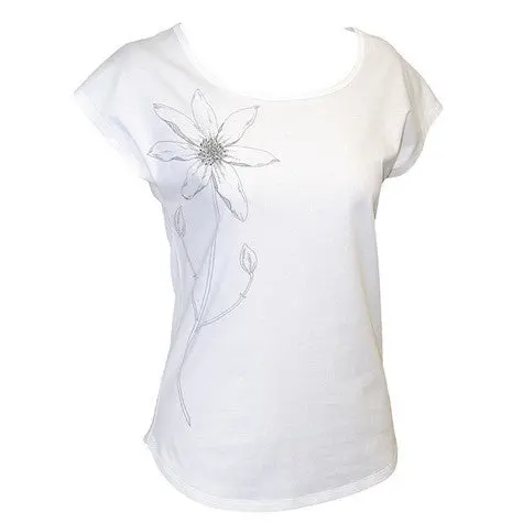 Chalky Digits Perennial Scoop Tee - White 1