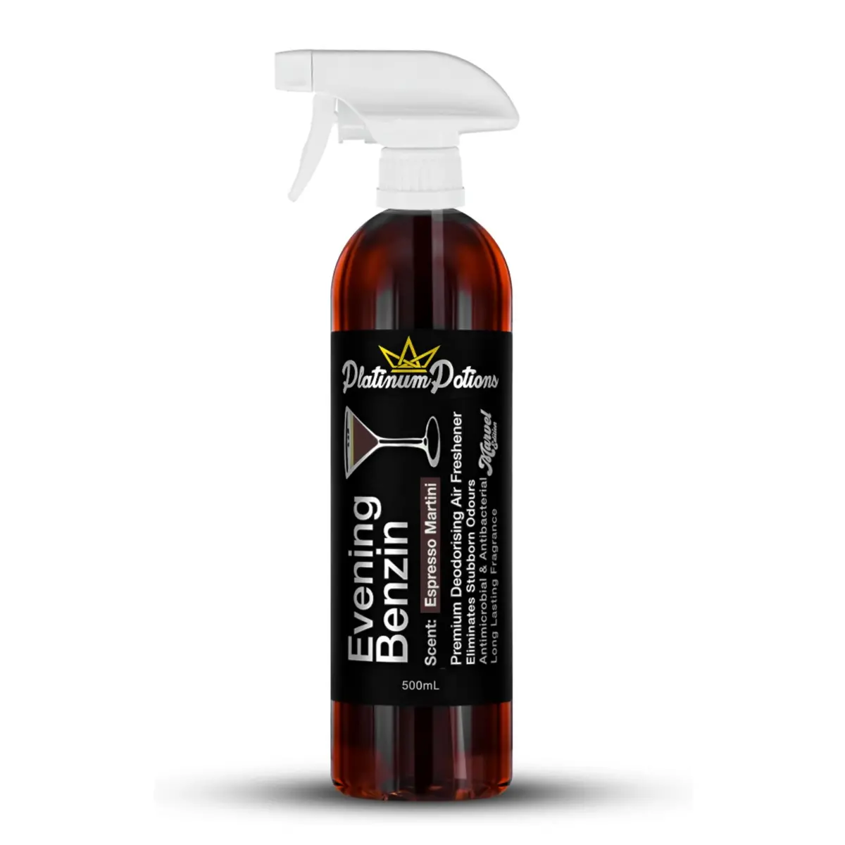 Platinum Potions Evening Benzin Marvel Edition Air Freshener - 500Ml 1