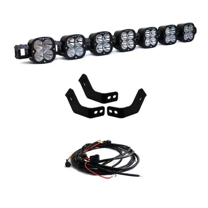 7Xl Linkable Light Kit For 2010+ Toyota 4Runner W/ Prinsu Roof Rack 1
