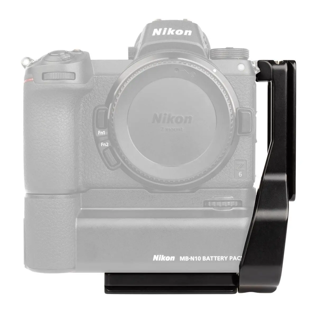 Plnmbn10 L-Bracket Plate For Nikon Z6 And Z7 Original And Mark Ii With Mb-N10 Battery Pack Grip 1