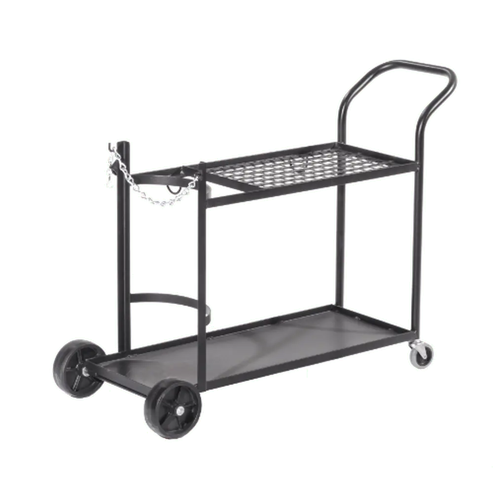 Steel Welding Cart (Mesh Shelves) 1