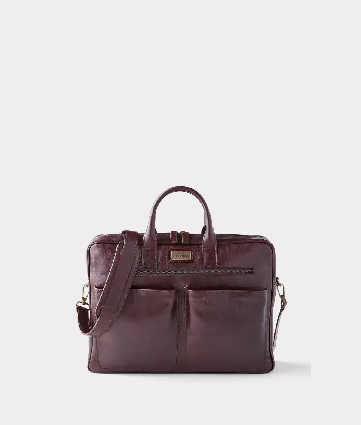 Cosimo Briefcase :: Chocolate 1