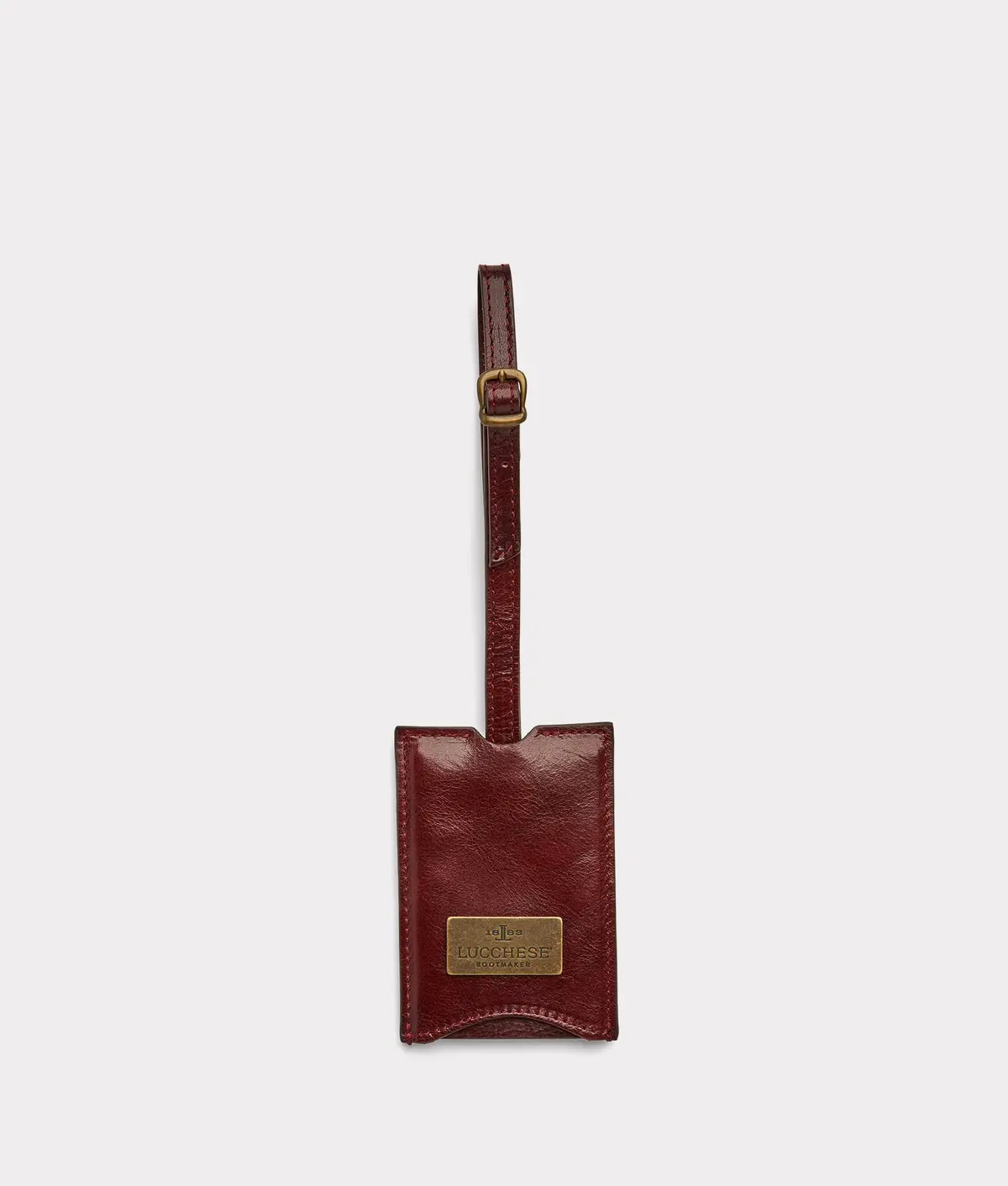 Cosimo Luggage Tag :: Burgundy 1